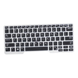 Cubierta De Teclado Protector De Piel Negro