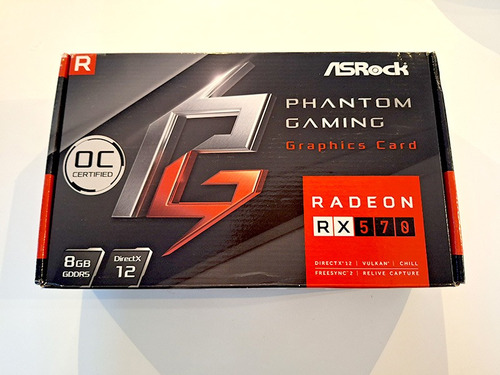 Placa De Video Amd Asrock Rx 5708g Oc Edition 8gb