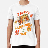 Remera Sirvo La Felicidad En Una Bandeja - Camiseta Del Humo