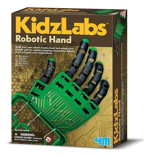 Kit De Robótica Infantil Mano Robótica Robotic Hand 4m 