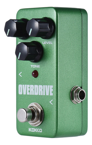 Pedal De Efeito De Guitarra Portátil Kokko Fod3 Mini Overdr