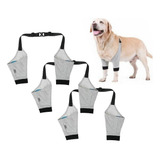 3 Pares De Coderas Ajustables For Perro Mascota .