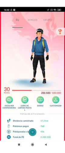 Conta Pokémon Go Level 30  Time Vermelho 