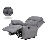 Sillon Reclinable Silla Patio Sala Abuelos Personas Mayores