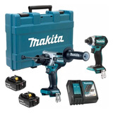 Combo Makita Inalambrico 18v Dhp486 Rotom + Dtd154 Atorn