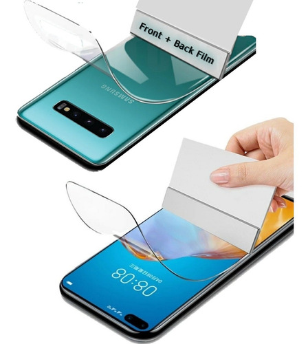 Mica Hydrogel Delantera Y Trasera Para Samsung Varios Modelo