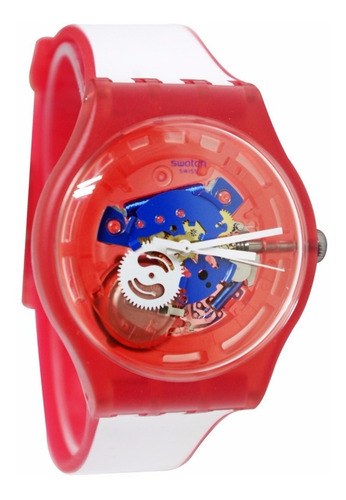 Reloj Swatch Clownfish Red Suor102 | Original Agente Oficial