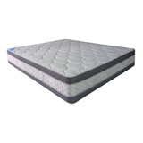 Colchon Topacio Marfil Plus Queen 160x200 Espuma 30kg