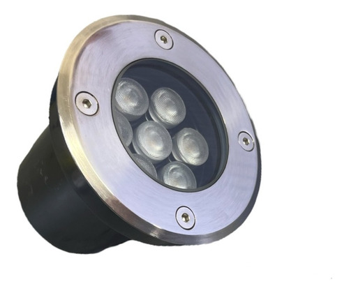 Spot Balizador Led Chão Piso Deck  Piscina Branco Quente 7w