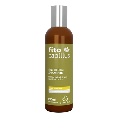 Grandha Fito Capillus Fine Herbal Shampoo 250ml Fitoterapia | Parcelamento sem juros