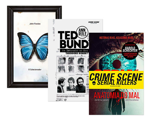 Kit Ted Bundy + Serial Killers - Anatomia Do Mal + 1