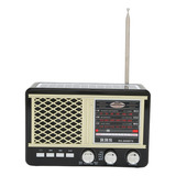 Radio De Emergencia Rs660bts Radio Multibanda Solar Portátil