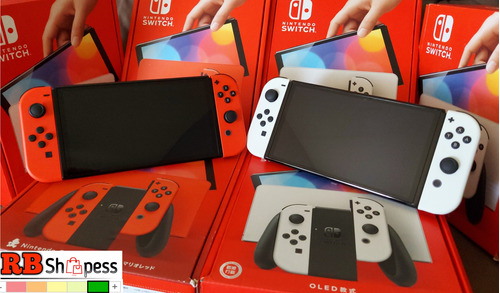 Nintendo Switch Oled Novo 256gb + Combo De Jogos 