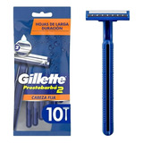 Rastrillos Desechables Gillette Prestobarba2 10 Pzas