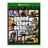 Gta 5 - Grand Theft Auto V Premium Xbox One Mídia Física 