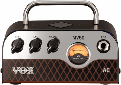 Vox Mv50 Ac Cabezal Hibrido Nutube 50 W Ac30