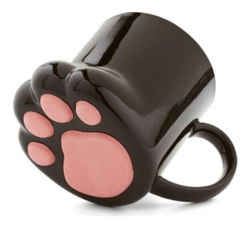 Taza Patita De Gato Huellita Cerámica 250 Ml