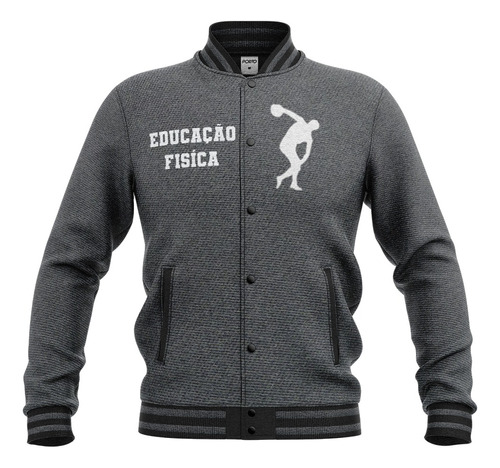 Jaqueta College Blusa Moletom De Frio /  Educação Física