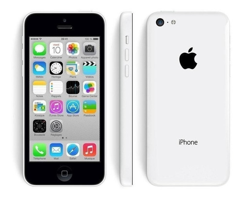  iPhone 5c 8 Gb Branco Com Apps Atualizados Garantia E Nf