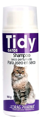 Shampoo Tidy Gatos Aseo En Seco 100 Gr