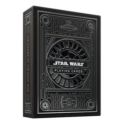 Theory11 Baraja Póker Star Wars Cartas Edición De Lujo Color Del Reverso Negro Idioma Inglés Personaje Dark Side Silver Negro Blanco | Meses sin interés