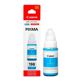 Botella De Tinta Original Canon Pixma 190 C (cyan) 70ml