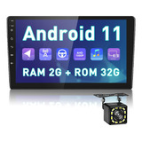 A 2+32g 9'' Android 11 Coche Estéreo 2din Wifi Gps