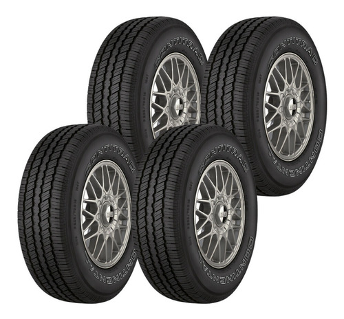 Pack 4 Llantas 235/70r16 104t Continental Contitrac