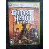 Guitar Hero Iii: Legends Of Rock Xbox 360 Físico Original