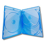 Estuche Para 3 Discos Blu-ray 14mm 25 Pzas.