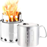 Solo Stove Lite & Pot 900 Combo: Sistema De Cocción De Mochi