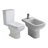 Inodoro Con Mochila Bidet Trento Ferrum Doble Descarga Ahora