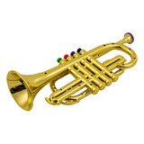 Trompeta Con Trompeta De Colores. Trompeta Para Niños, Tecla