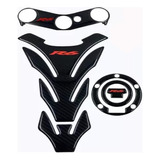 Protector Tanque/yugo/tapon Kit 3 Piezas Yamaha R6 Carbono