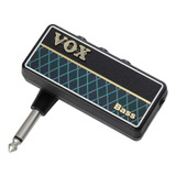 Amplug Vox Bass Para Bajo Electrico Ap2 Bs Conectar Audifono Color Negro Con Zul