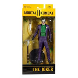 Figura De Acción Mcfarlane Toys Mortal Kombat The Joker  Fgc