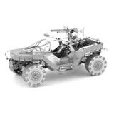 Halo - Unsc Warthog - Rompecabezas 3d Metal Model