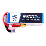 Bateria Lipo 14.8v 4s 5200mah 50c / 100c Com Plug Xt60