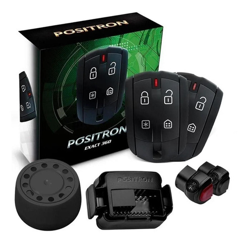 Alarma De Auto Positron Cyber Exact 360 Con Control Remoto 2