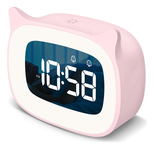 Smouping Reloj Despertador Para Niños Con 18 Tonos De Llamad