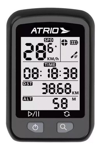 Gps Ciclismo Atrio Iron Bi091 Strava Mtb Speed S/ Juros