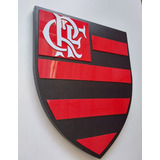 Presente Dia Dos Pais Quadro Decorativo Escudo Do Flamengo