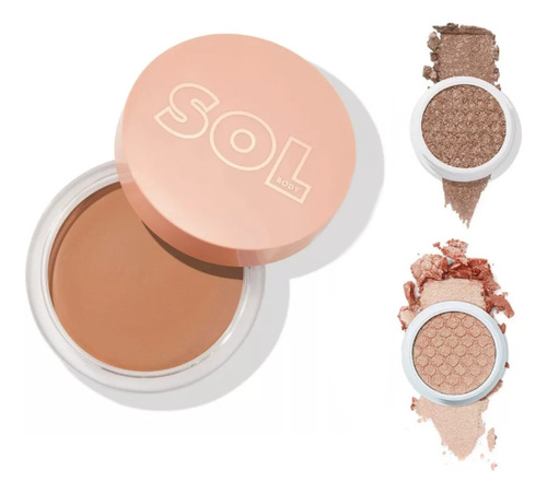 Set Colourpop Super Shock Shadow Bronzer Sol