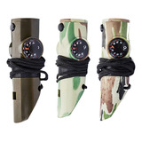 Silbato De Supervivencia Compass Outdoor, 3 Unidades