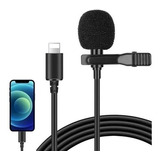 Micrófono De Solapa Lavalier Lightning Para iPhone Y iPad