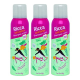 Kit 3 Shampoo A Seco Cuca Fresca Menta Ricca 150ml