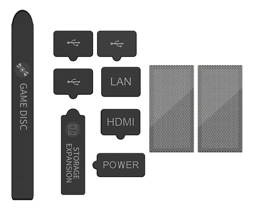 Tapones De Red Antipolvo Para Consola De Juegos Xbox Series