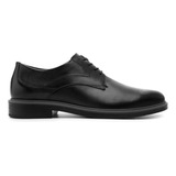 Zapato De Vestir Negro Flexi Hombre 