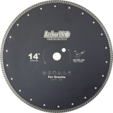 Archer Pro 14 Pulgadas Cuchillas De Diamante De Borde Turbo