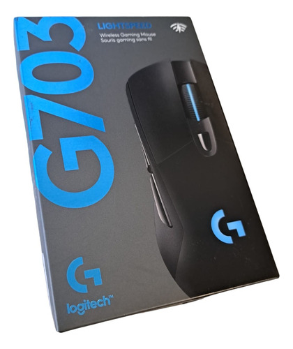 Mouse Gamer Logitech  G Series Lightspeed Hero G703 Negro